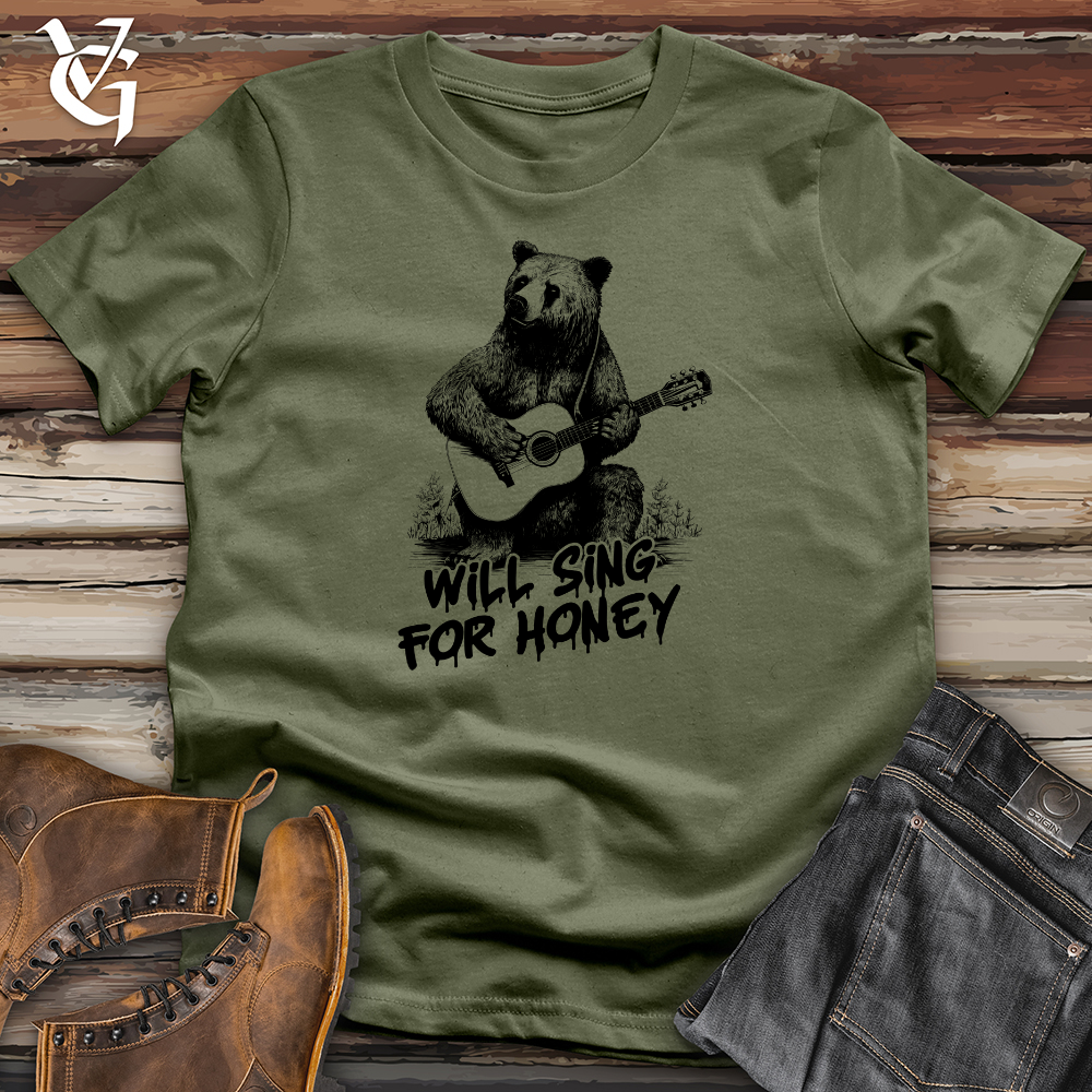 Will Sing For Honey Softstyle Tee