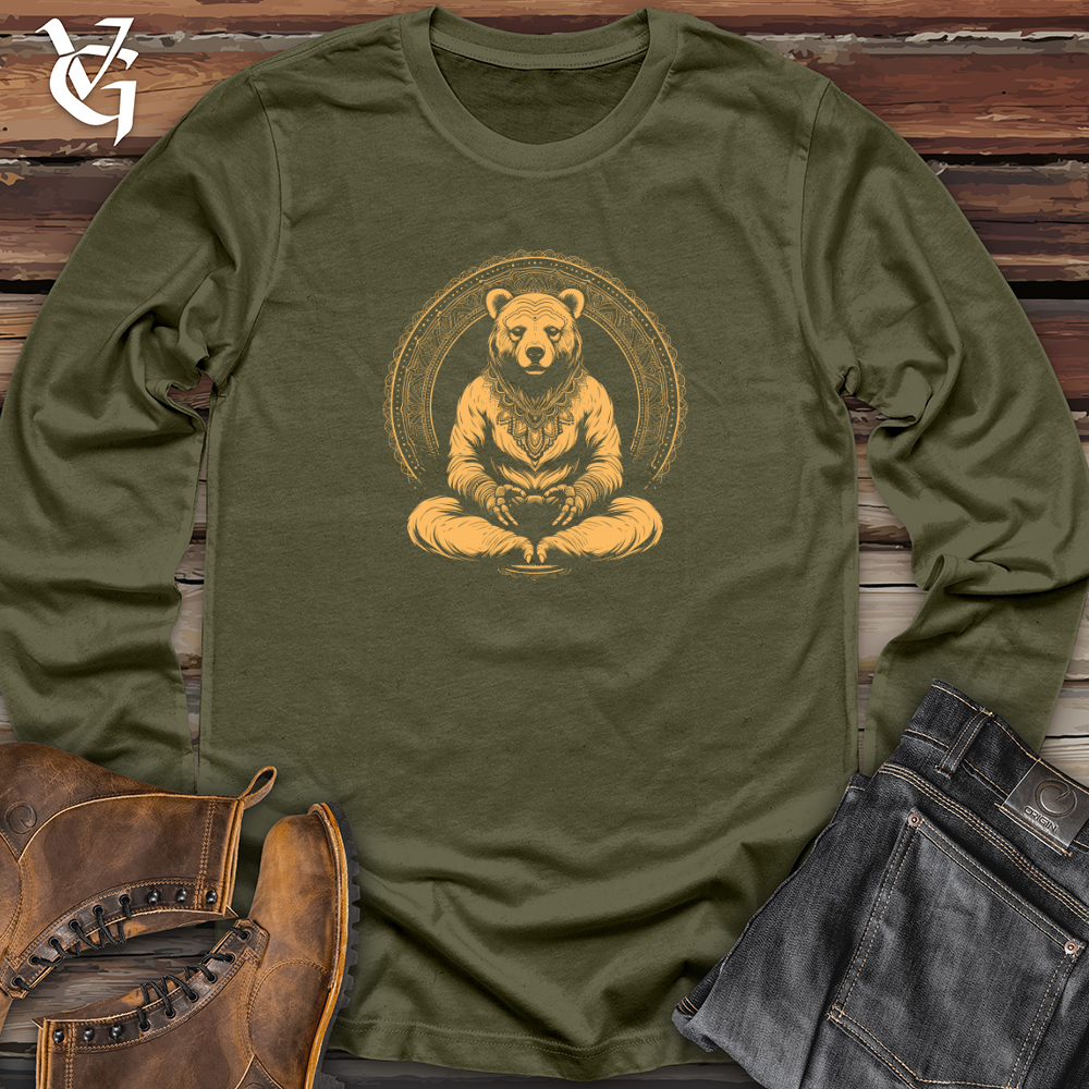 Vintage Zen Bear Long Sleeve