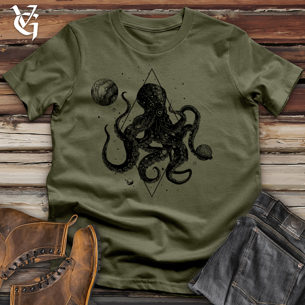 Cosmic Octopus Cotton Tee