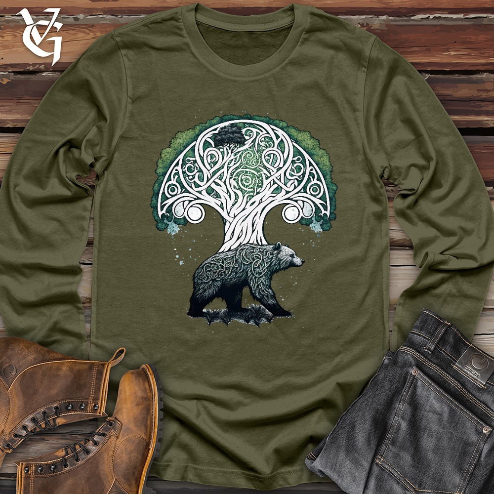 Celtic Bear of Life Long Sleeve