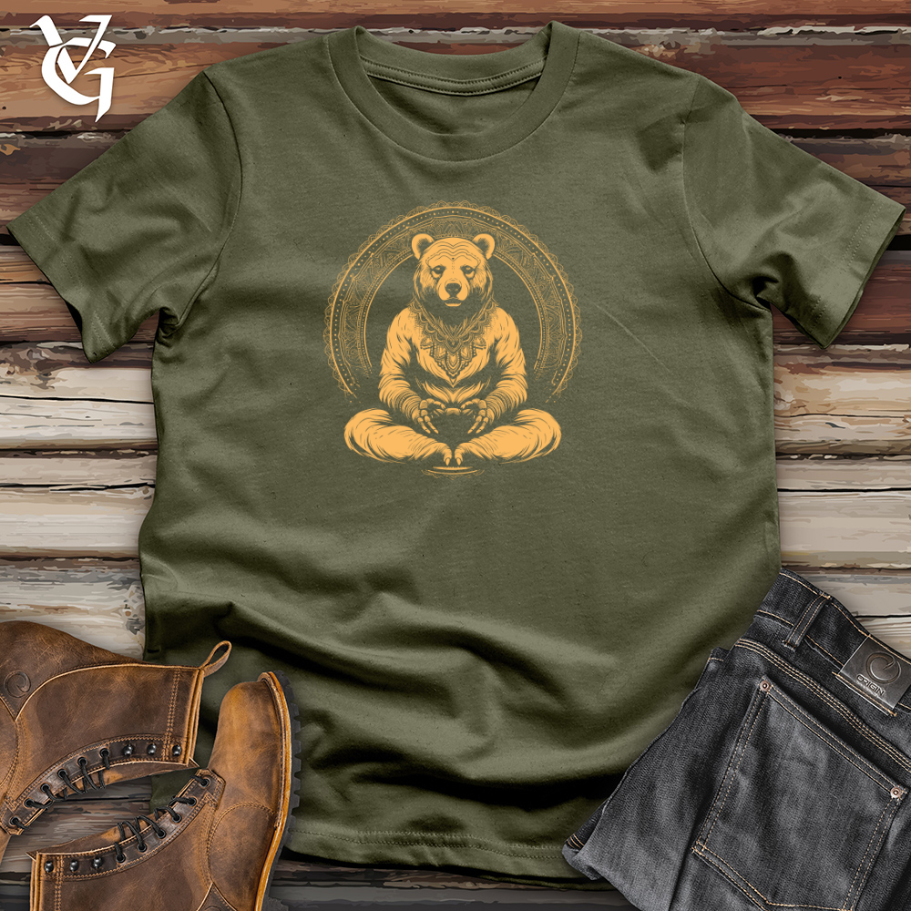 Vintage Zen Bear Cotton Tee