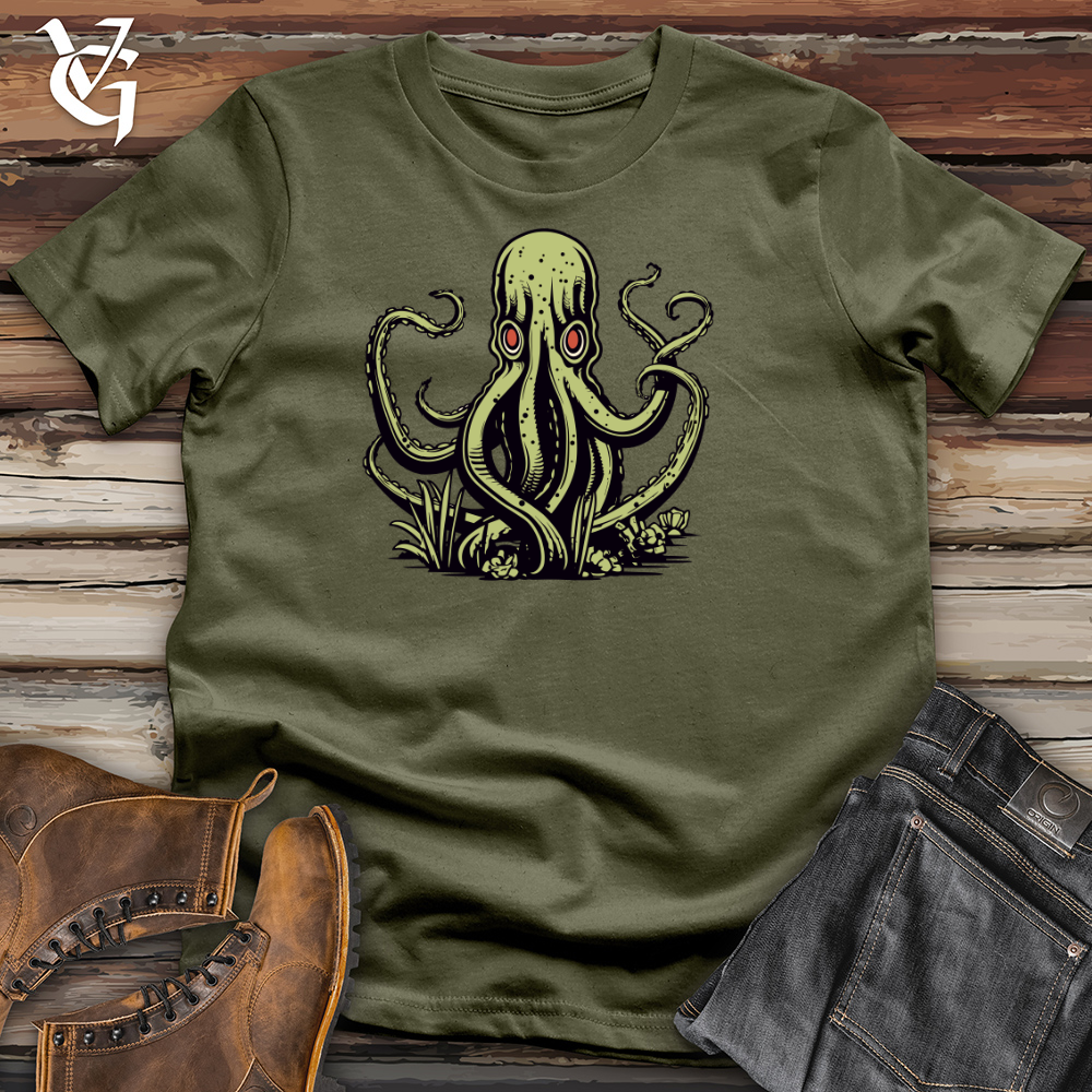 Vintage Cactus Octopus Cotton Tee