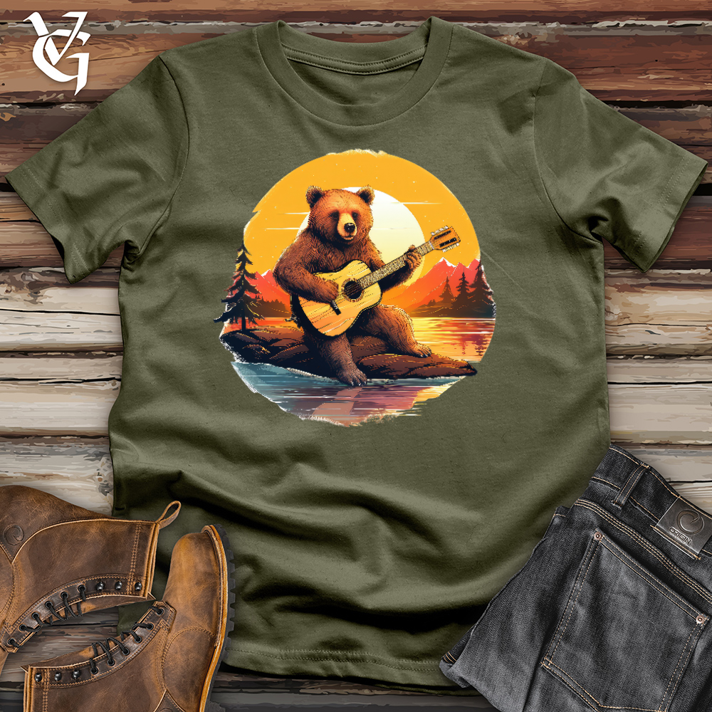 Sunset Bear Guitarist