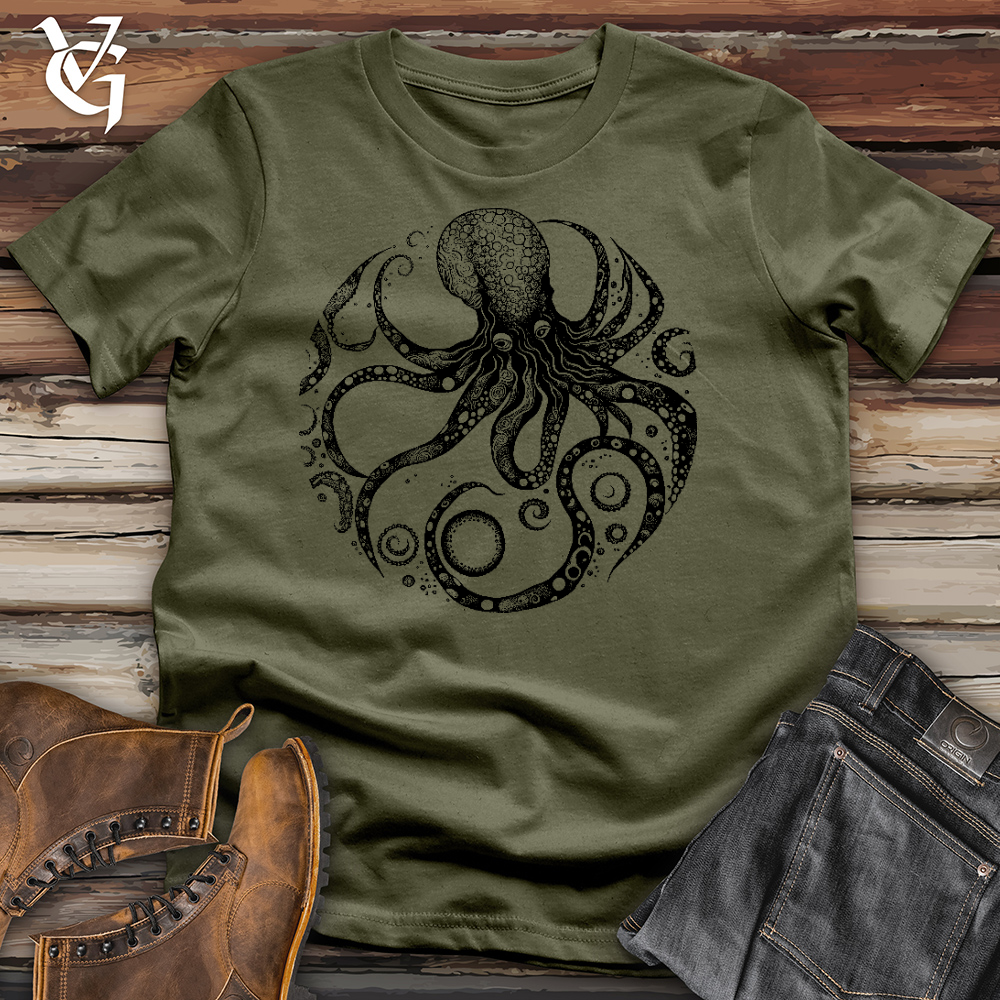 Cycle Of The Octopus Cotton Tee