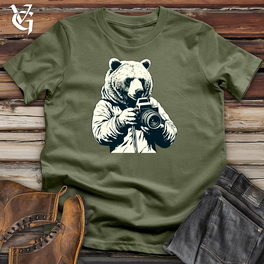 Bear Behind the Lens Moment Softstyle Tee