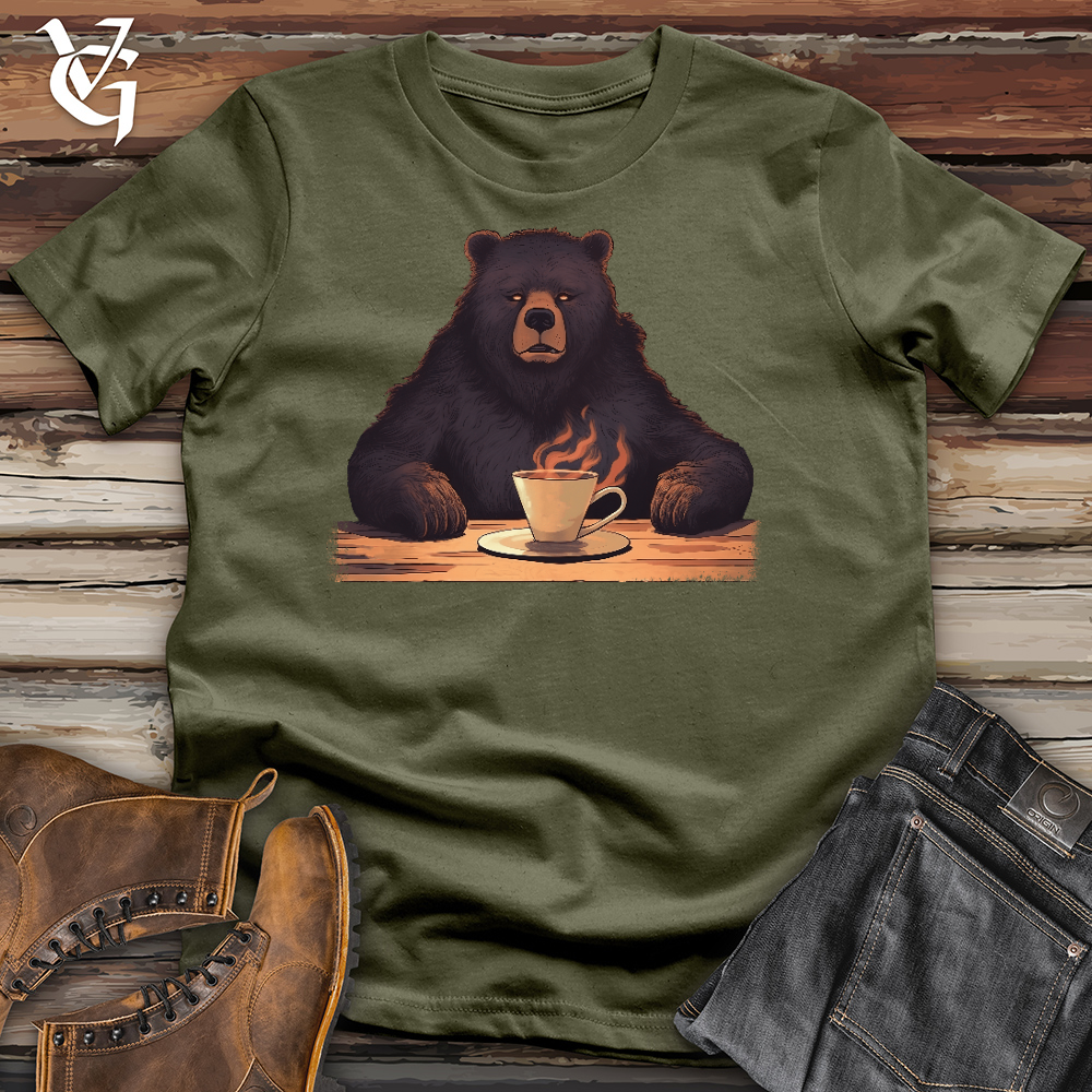 Bear Coffee Cloud Cotton Tee