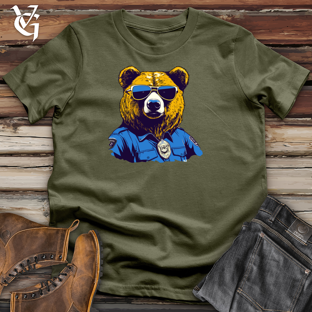 Bear Shield Sentinel Cotton Tee