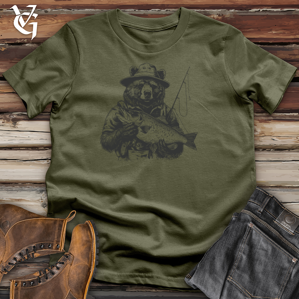 Bear Angler Triumph Cotton Tee