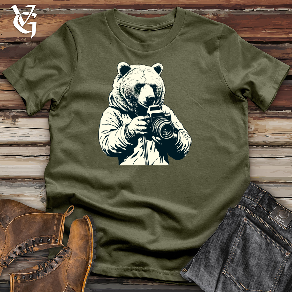 Bear Behind the Lens Moment Cotton Tee