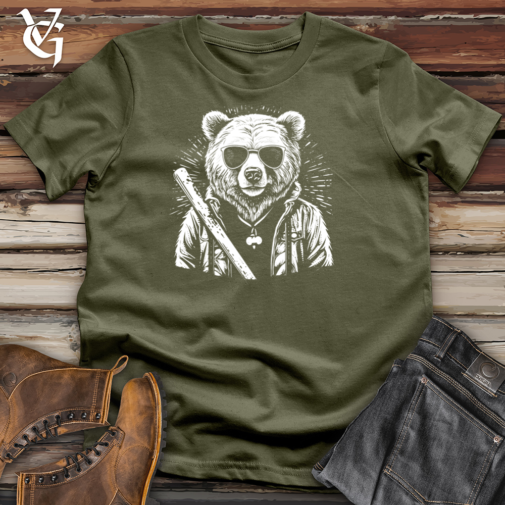 Artistic Bear Shade Cotton Tee