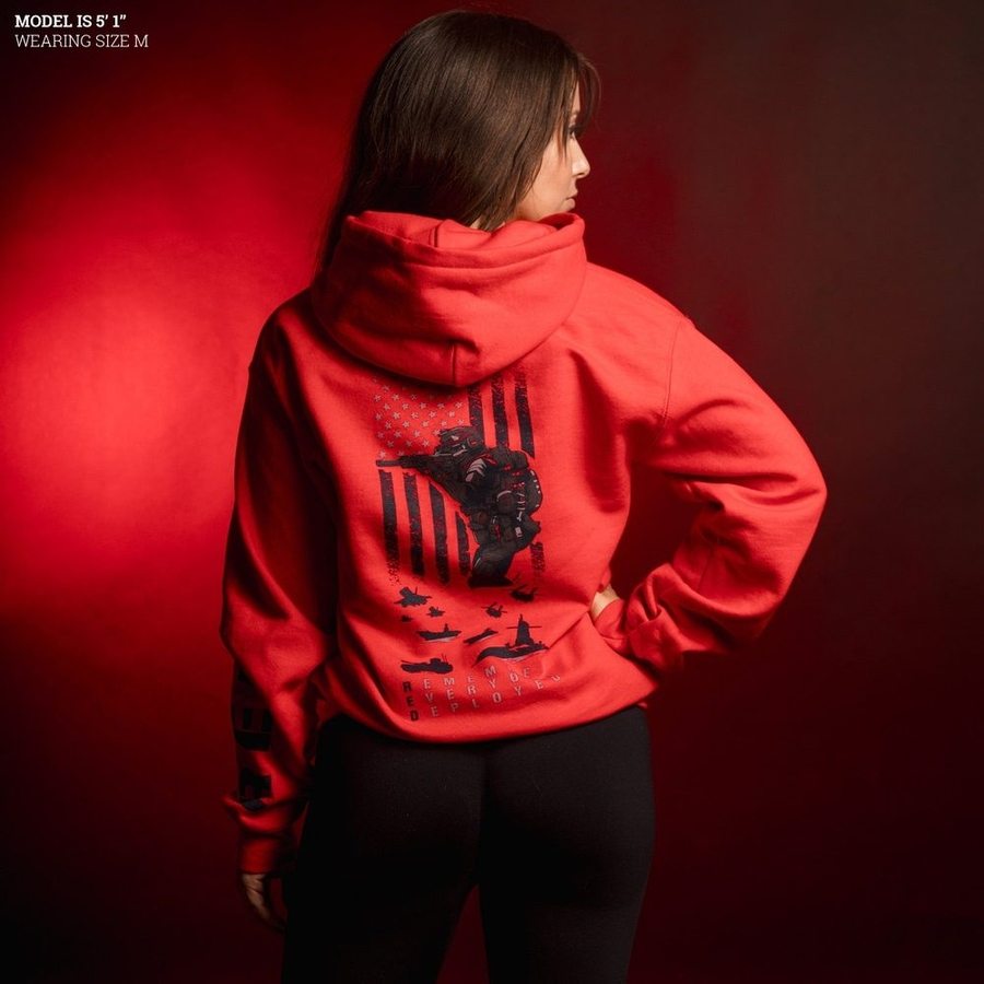 RED Friday Hoodie - Red