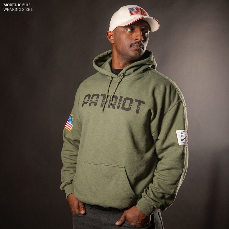 Patriot Hoodie - Military Green