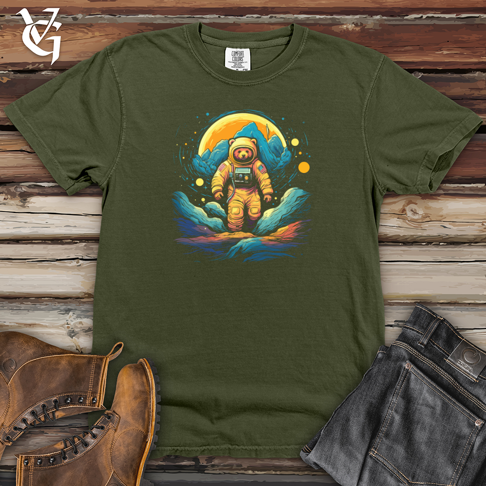 Bear Cosmic Explorer Heavy Cotton Comfort Colors Tee