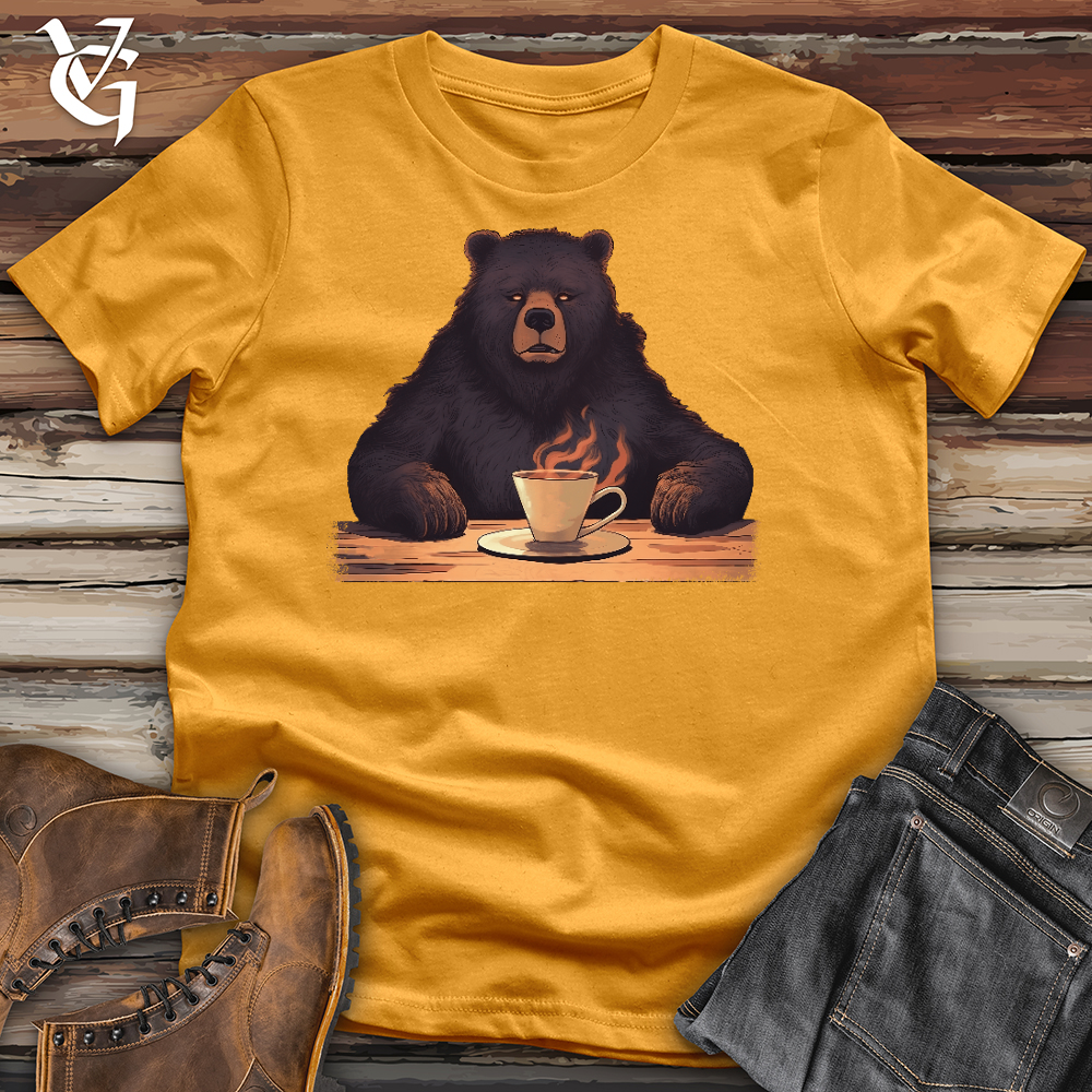 Bear Coffee Cloud Cotton Tee