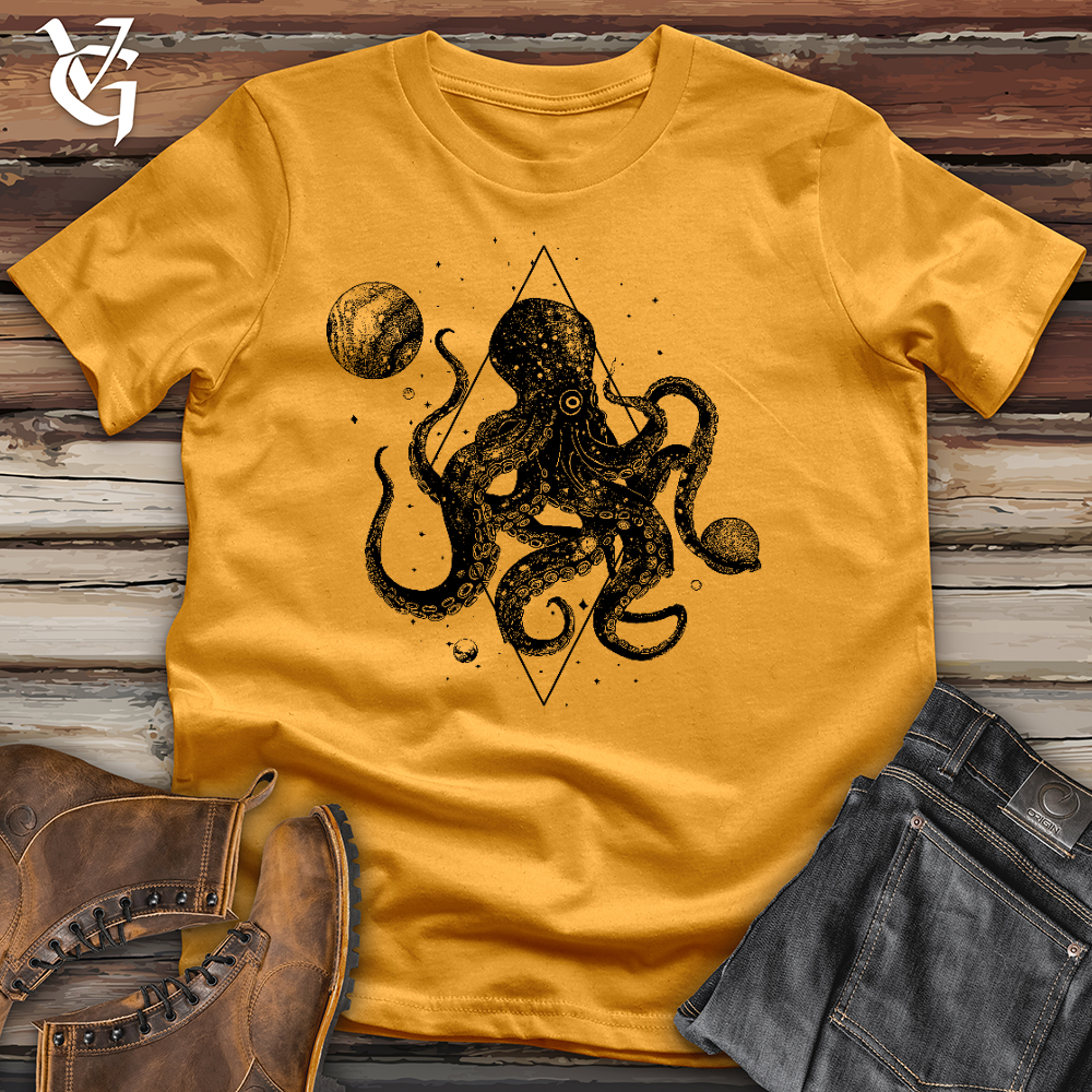 Cosmic Octopus Cotton Tee