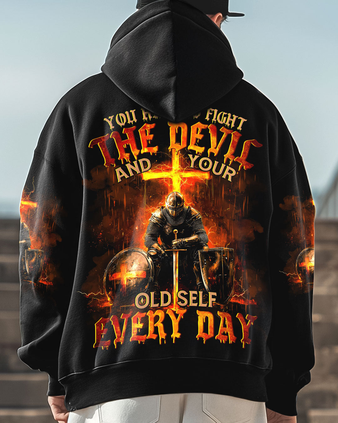 You Have To Fight The Devil Men's All Over Print Shirt - Tytm2911241