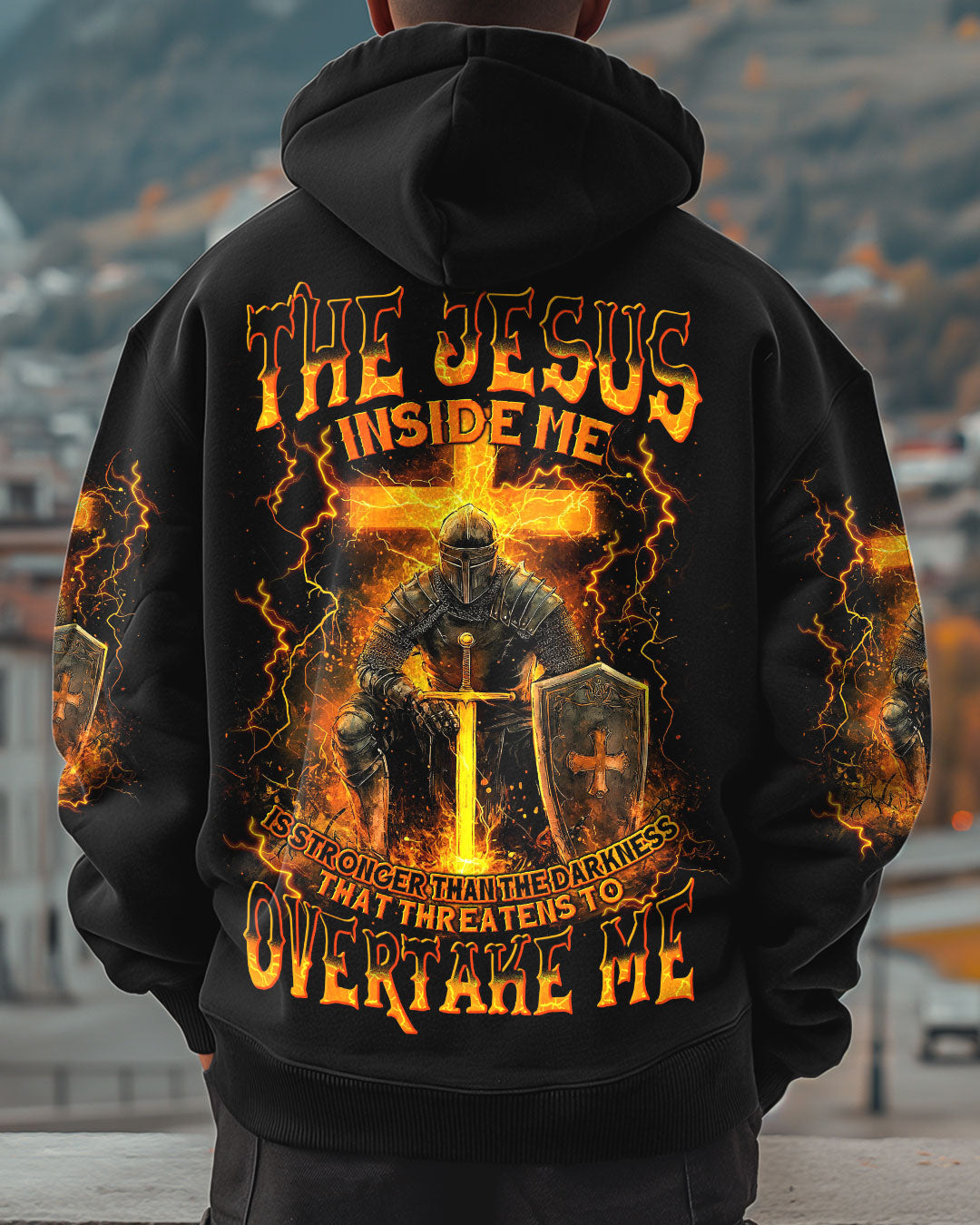 The Jesus Inside Me Men's All Over Print Shirt - Tytm0712241