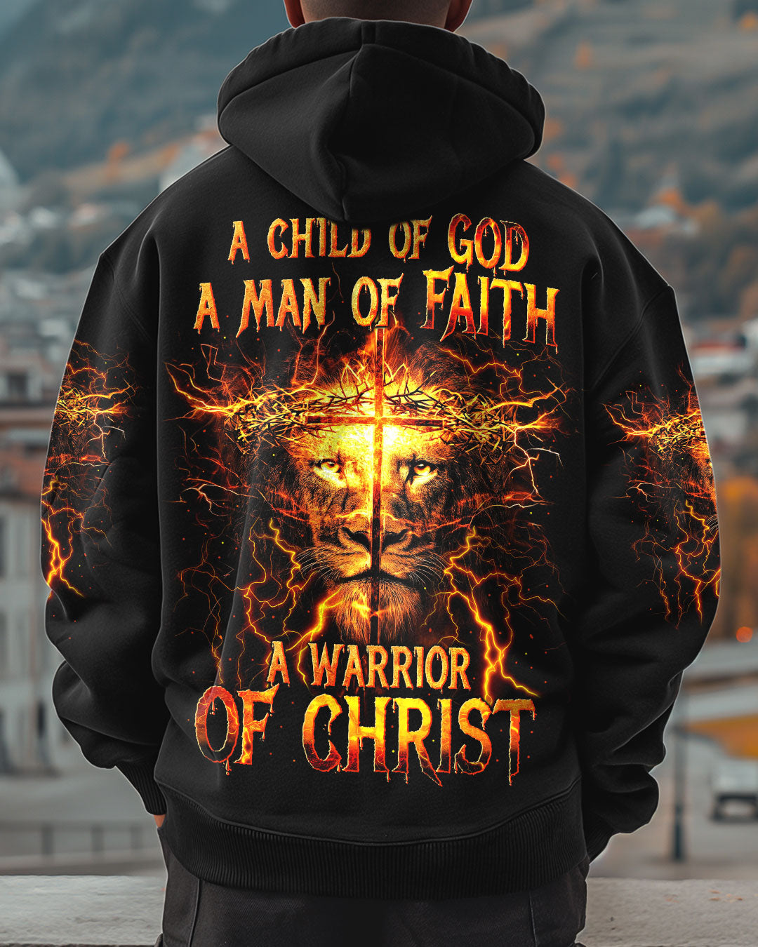 A Warrior Of Christ Lion Men's All Over Print Shirt - Tytm0912243