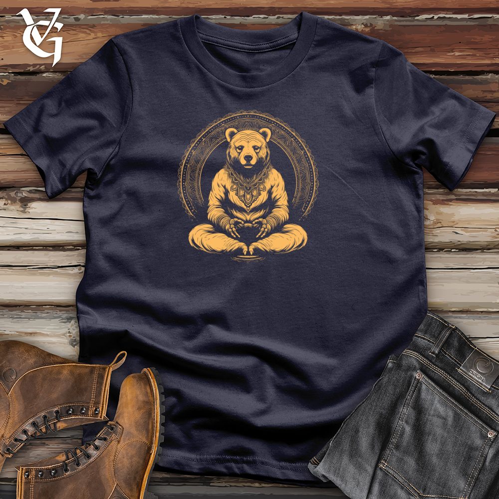 Vintage Zen Bear Cotton Tee