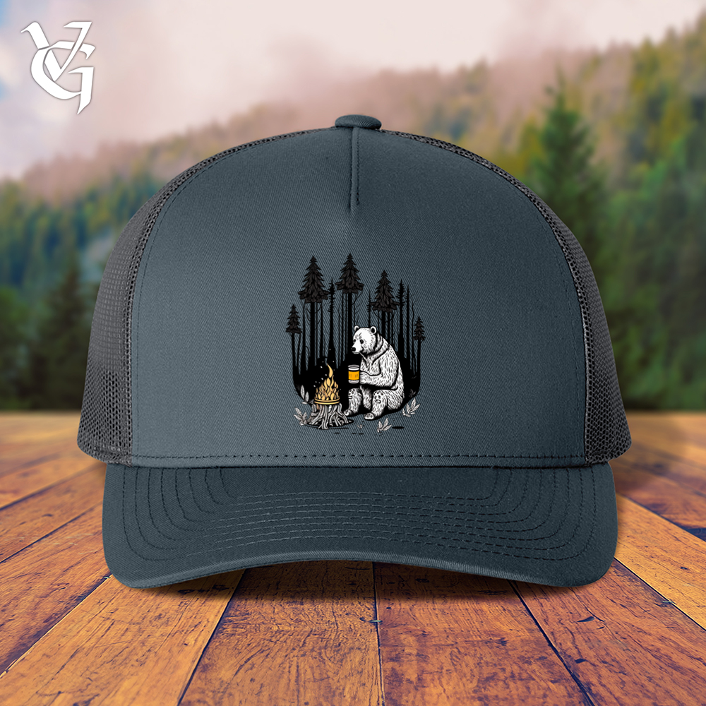 Bear Happy Hour Trucker Cap