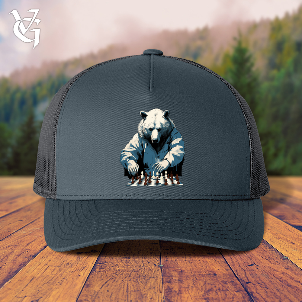 Bear Chess Master Trucker Cap