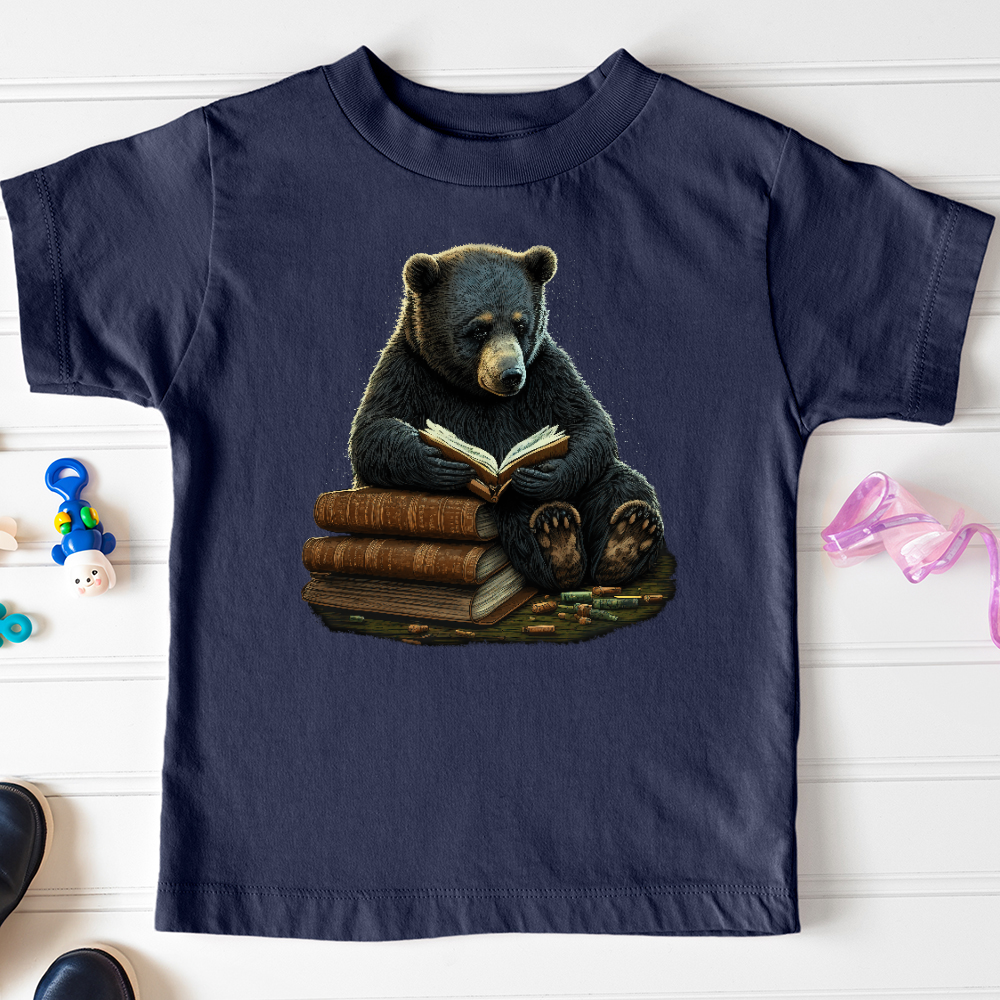 Studious Bear Toddler Tee