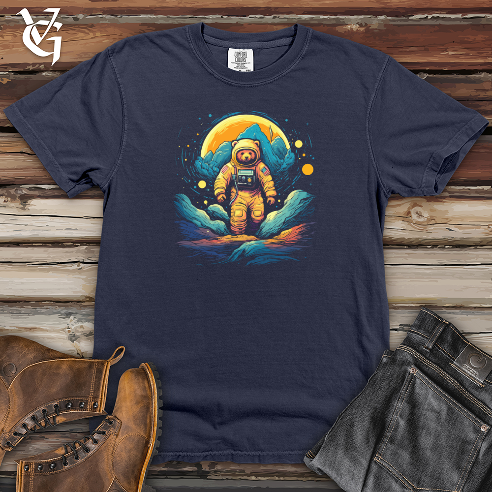 Bear Cosmic Explorer Heavy Cotton Comfort Colors Tee