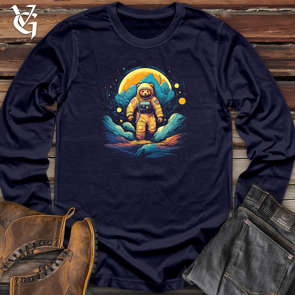 Bear Cosmic Explorer Long Sleeve