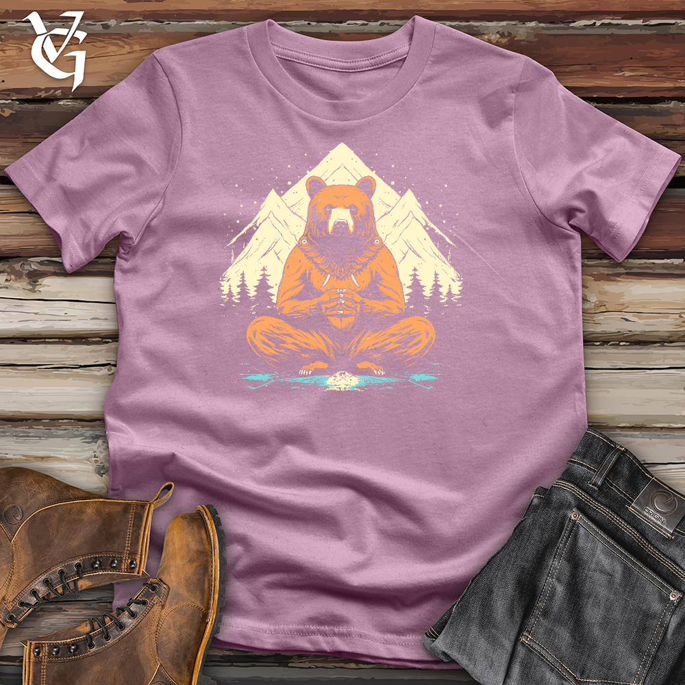 A Bears in Mountain Pose Cotton Tee