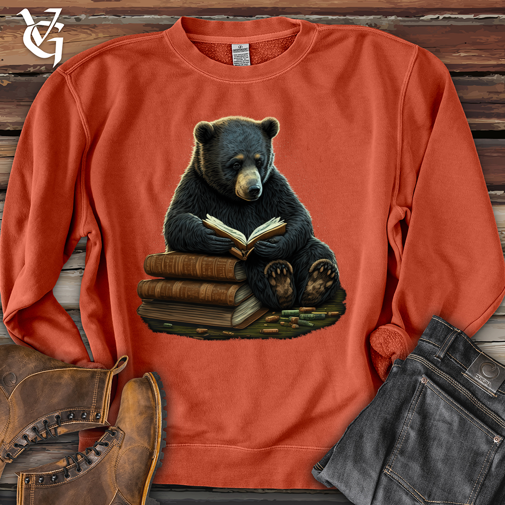 Studious Bear Pigment-Dyed Crewneck