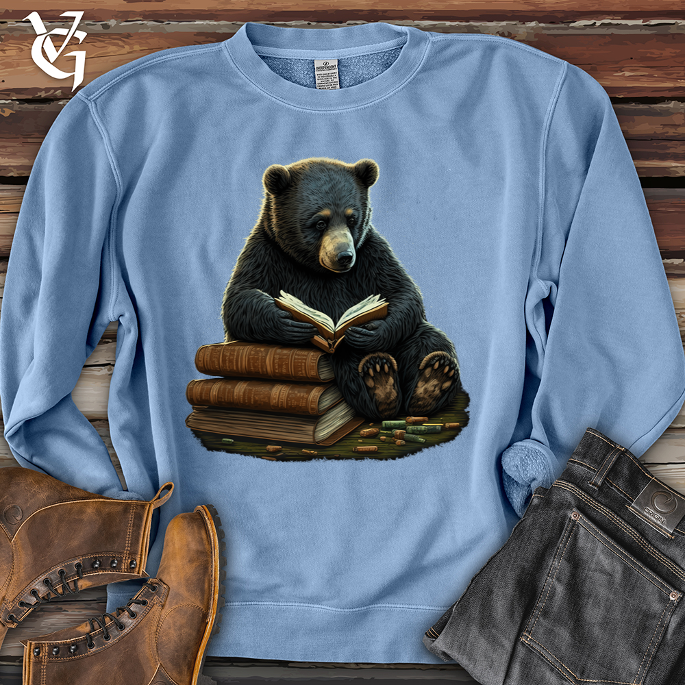 Studious Bear Pigment-Dyed Crewneck