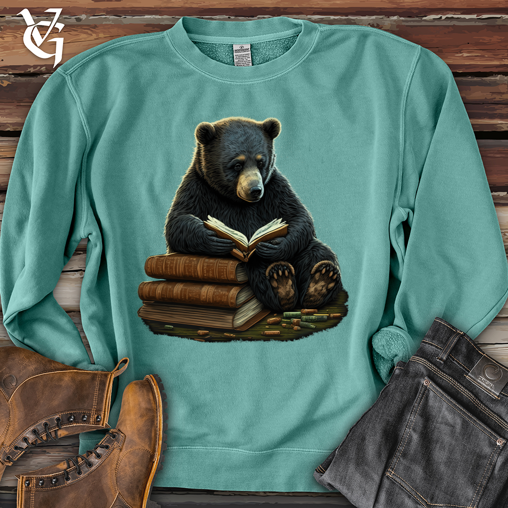 Studious Bear Pigment-Dyed Crewneck