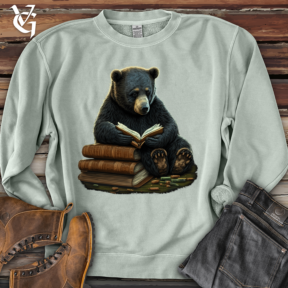 Studious Bear Pigment-Dyed Crewneck