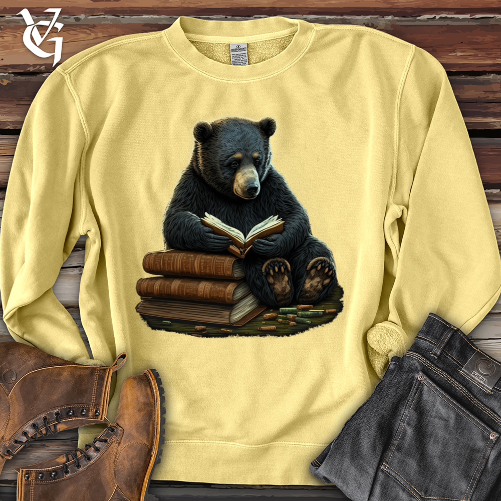 Studious Bear Pigment-Dyed Crewneck