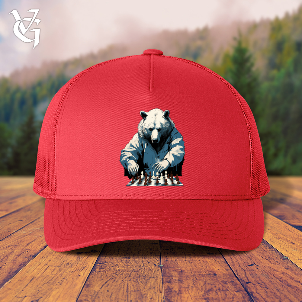 Bear Chess Master Trucker Cap