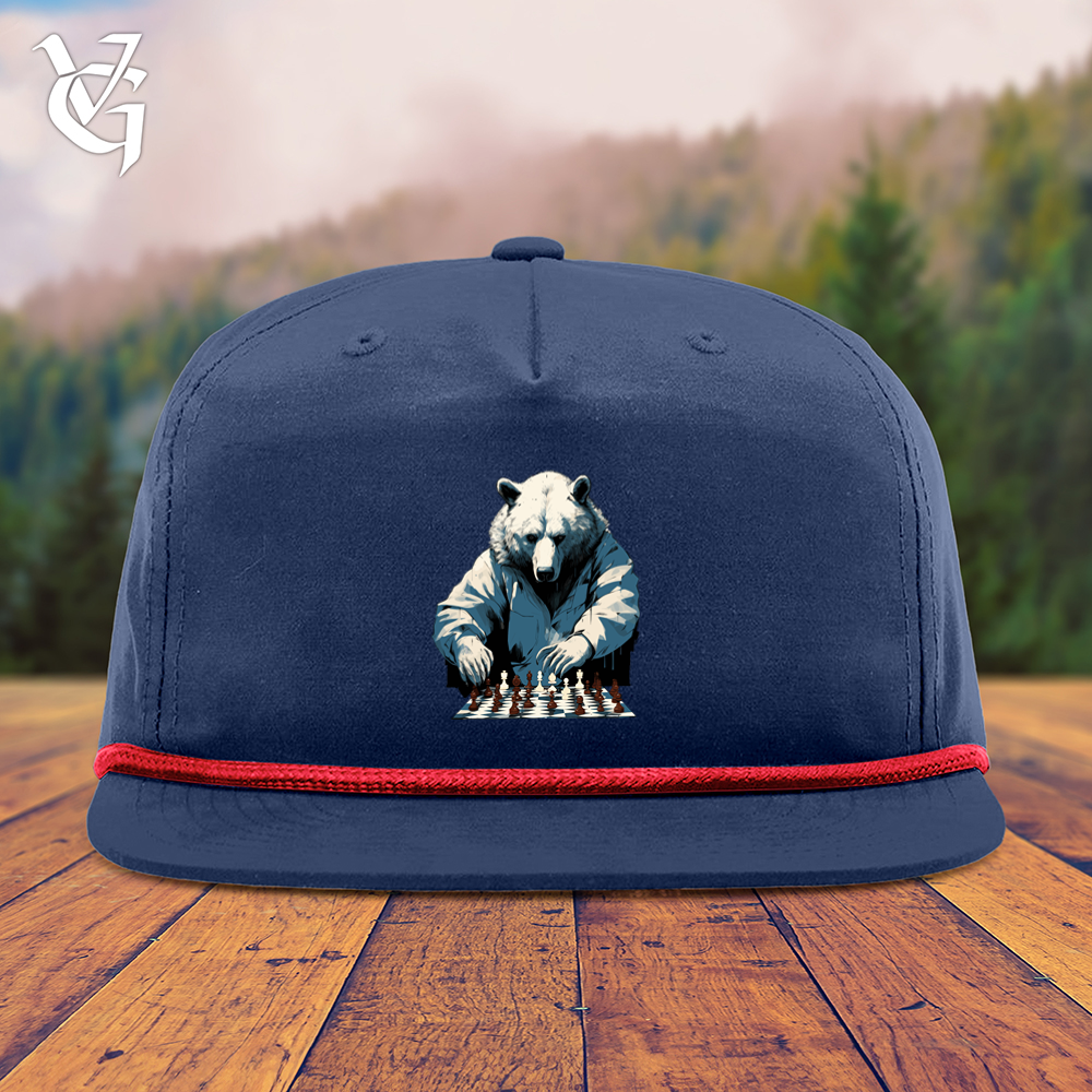 Bear Chess Master Snapback Cap