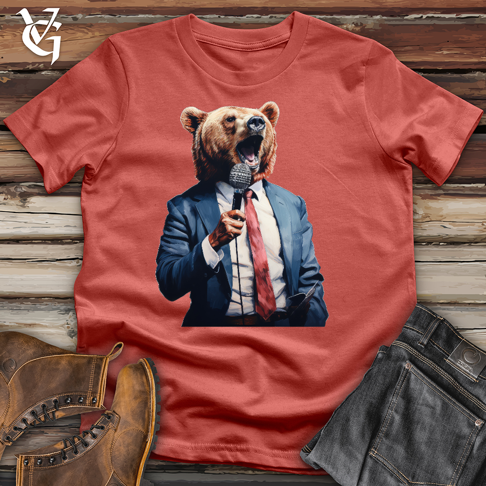 Charismatic Bear Speaker Cotton Tee