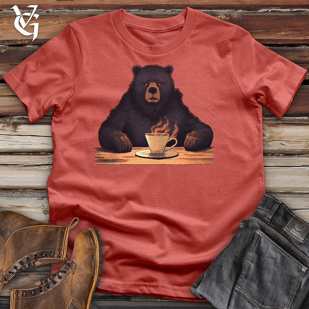 Bear Coffee Cloud Cotton Tee