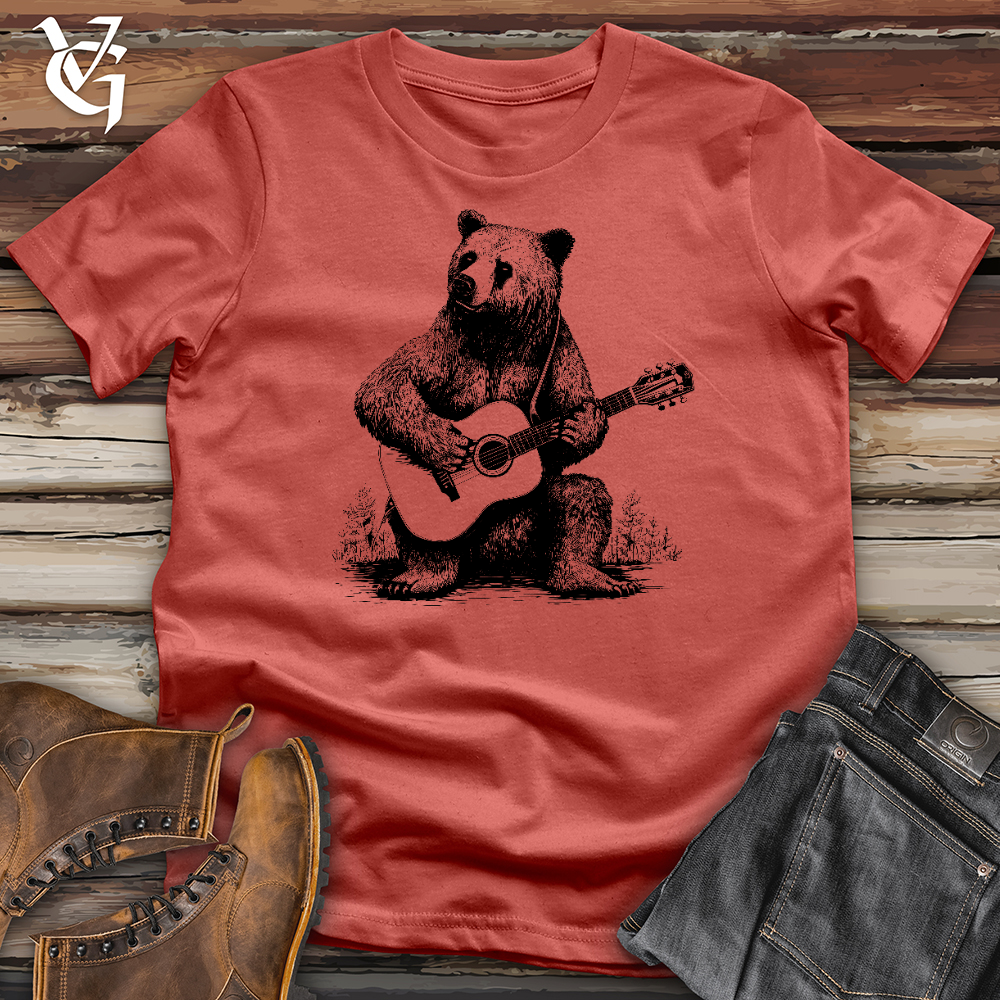 Bear Guitarist Cotton Tee