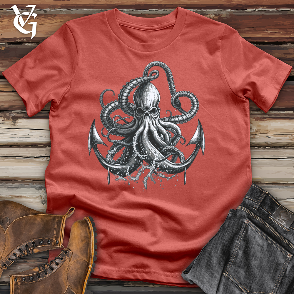 Anchored Octopus Cotton Tee