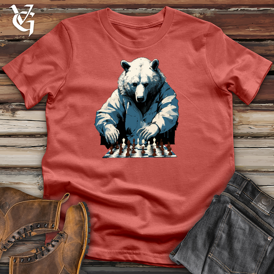 Bear Chess Master Cotton Tee