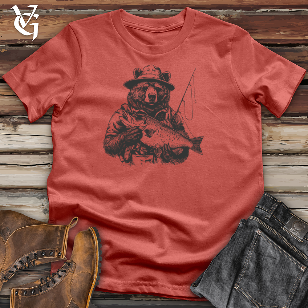 Bear Angler Triumph Cotton Tee