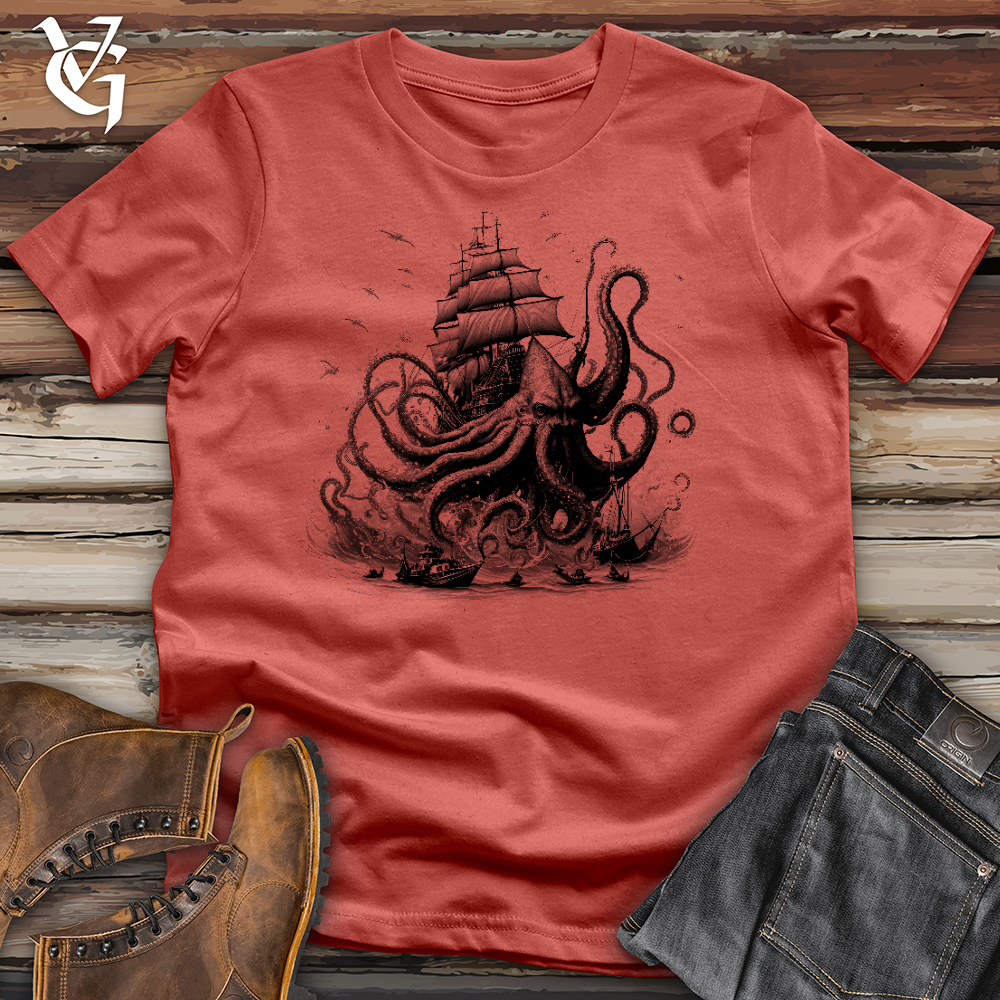 Terror At Sea Cotton Tee