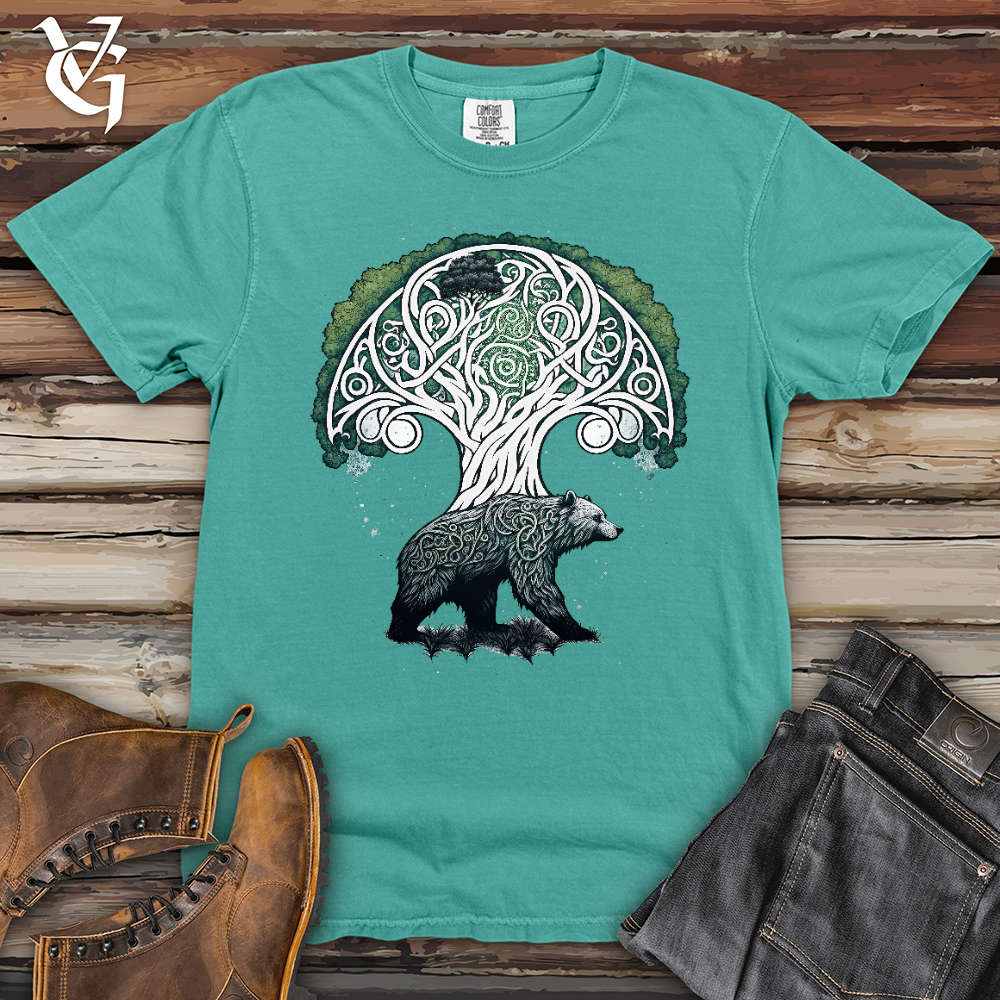 Celtic Bear Of Life Heavy Cotton Comfort Colors Tee