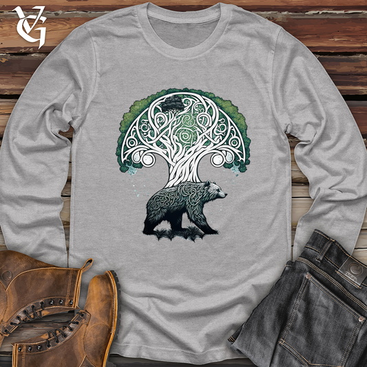 Celtic Bear Of Life Softstyle Long Sleeve