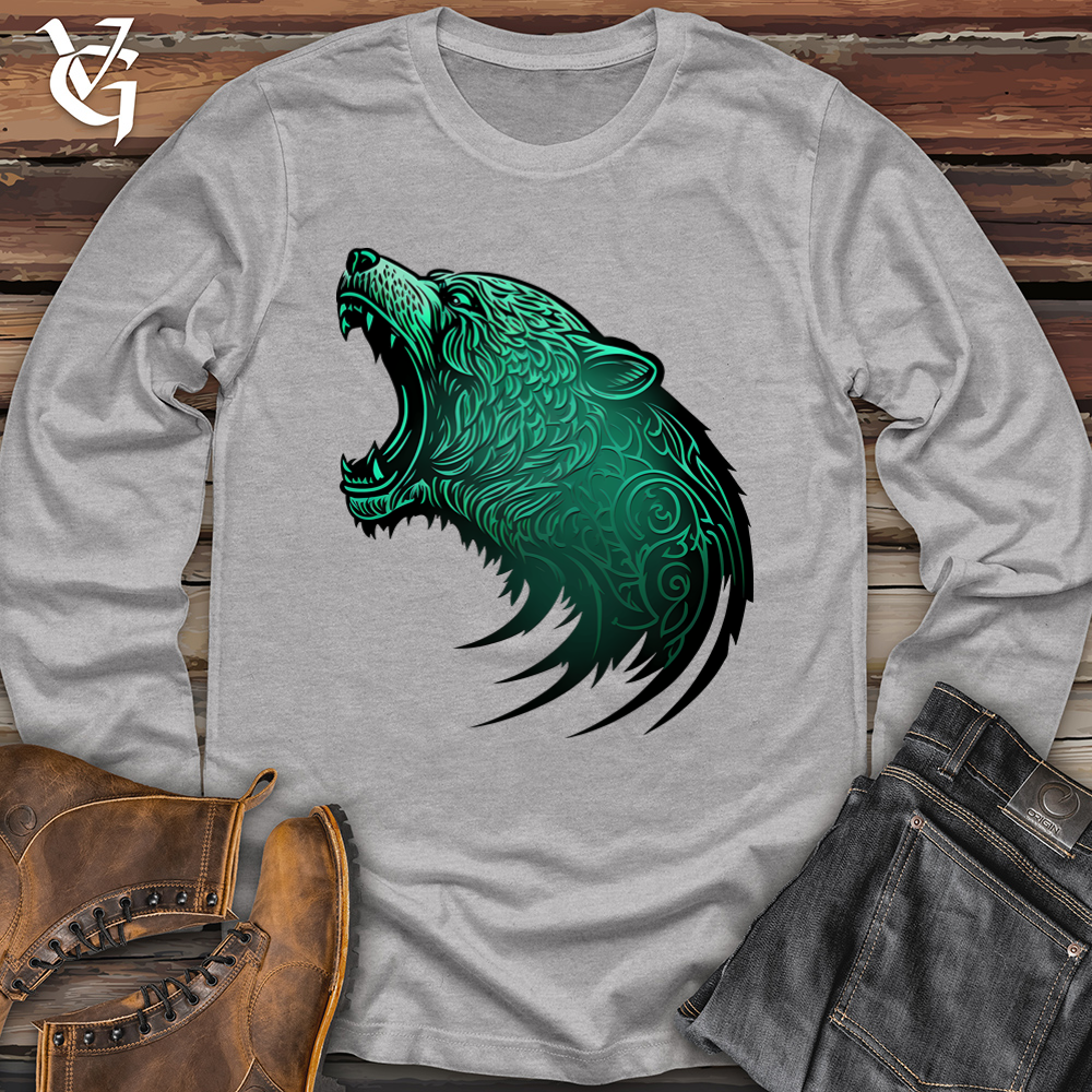 Bear Attack Softstyle Softstyle Long Sleeve