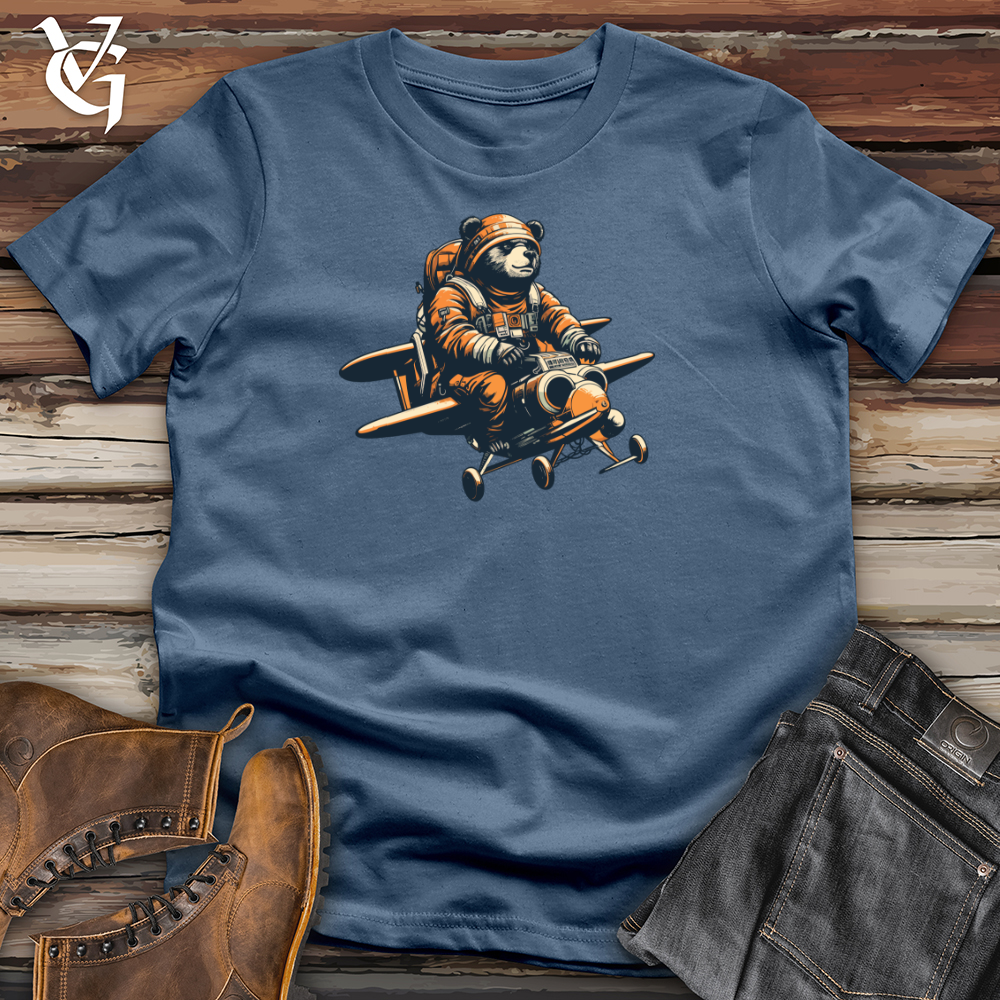 Bear Jetpack Skyward Adventure Cotton Tee