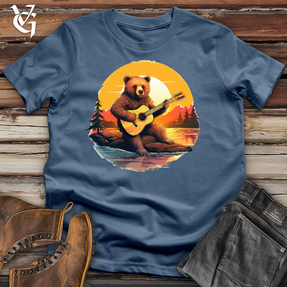 Sunset Bear Guitarist