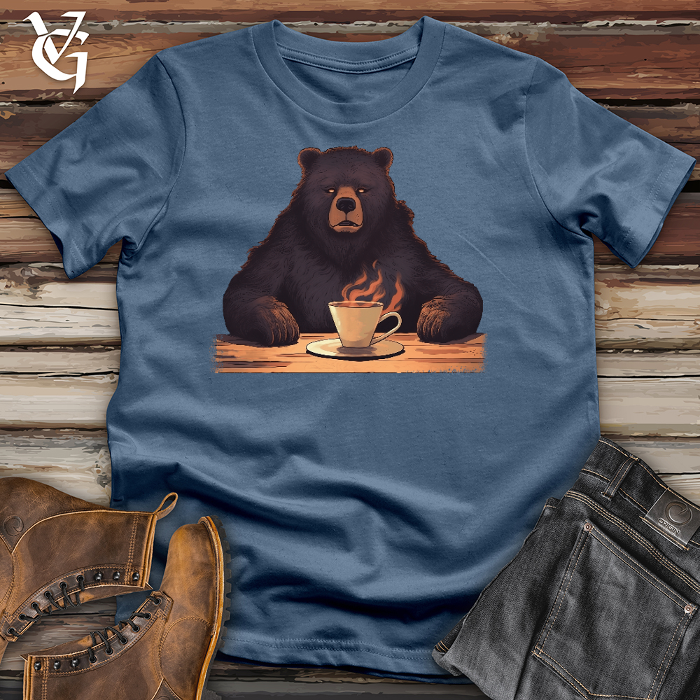 Bear Coffee Cloud Cotton Tee