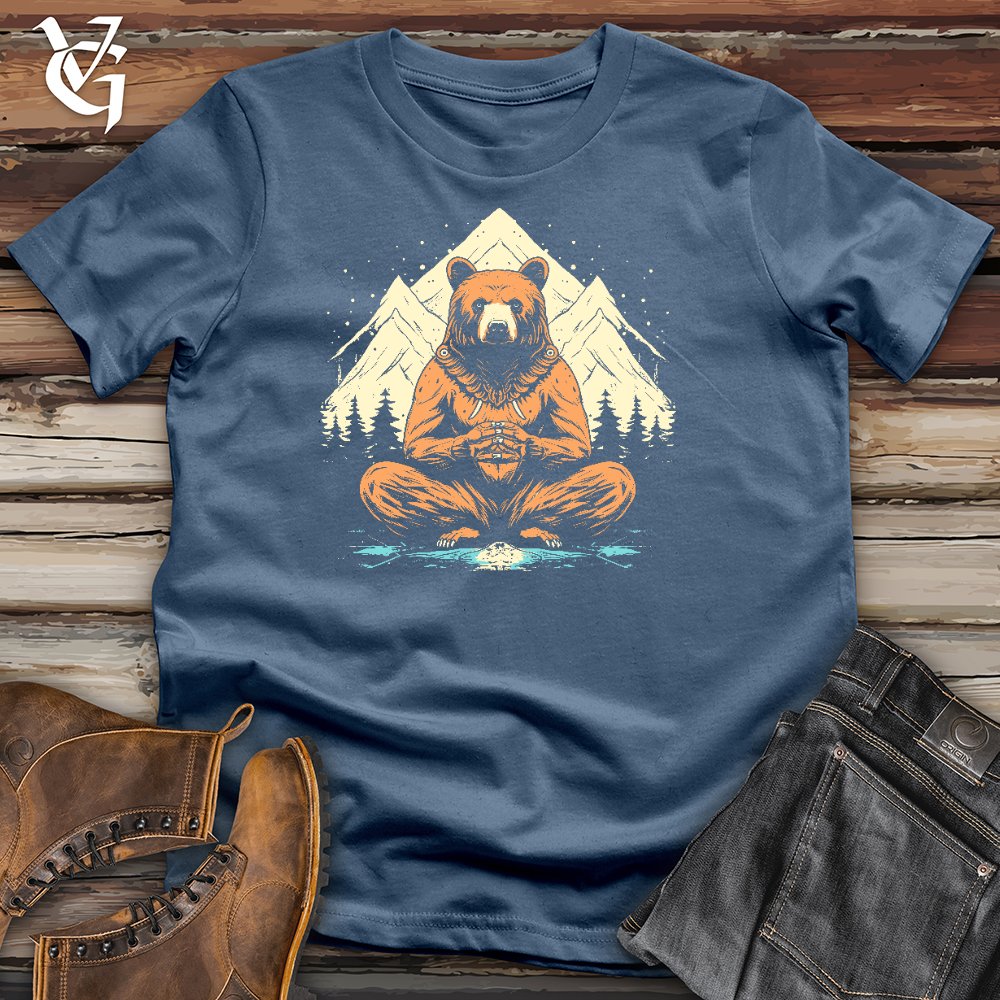 A Bears in Mountain Pose Cotton Tee